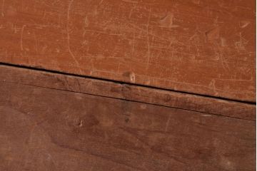 アンティーク雑貨　昭和レトロ　大きな積み木セット【うすい長方形・大/4ヶ組】(飾り台、花台、ディスプレイ雑貨)