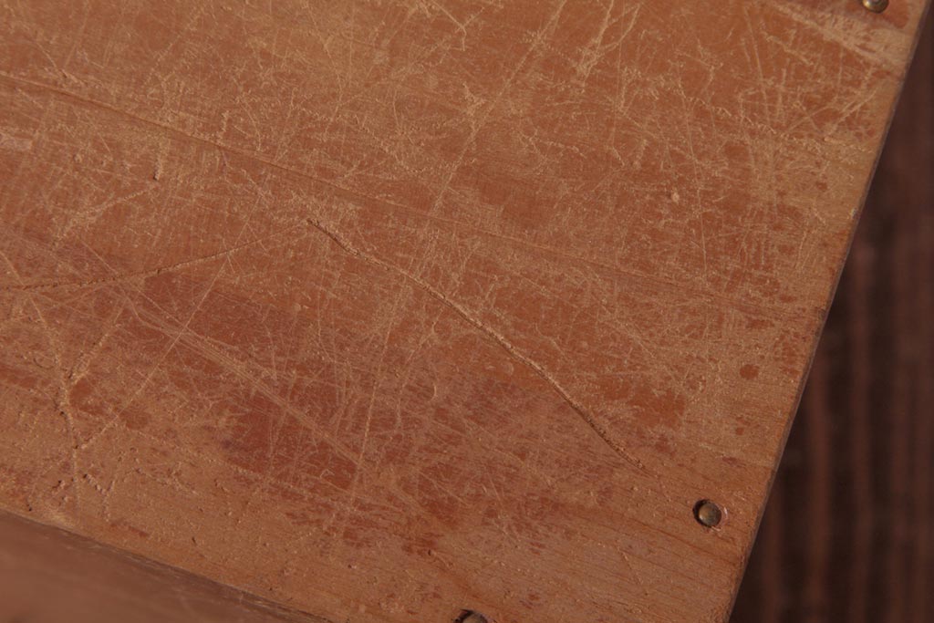 アンティーク雑貨　昭和レトロ　大きな積み木【立方体・大】(スツール、飾り台、花台、ディスプレイ雑貨)