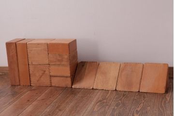 アンティーク雑貨　昭和レトロ　大きな積み木セット【マルチ/12ヶ組】(飾り台、花台、ディスプレイ雑貨)(1)