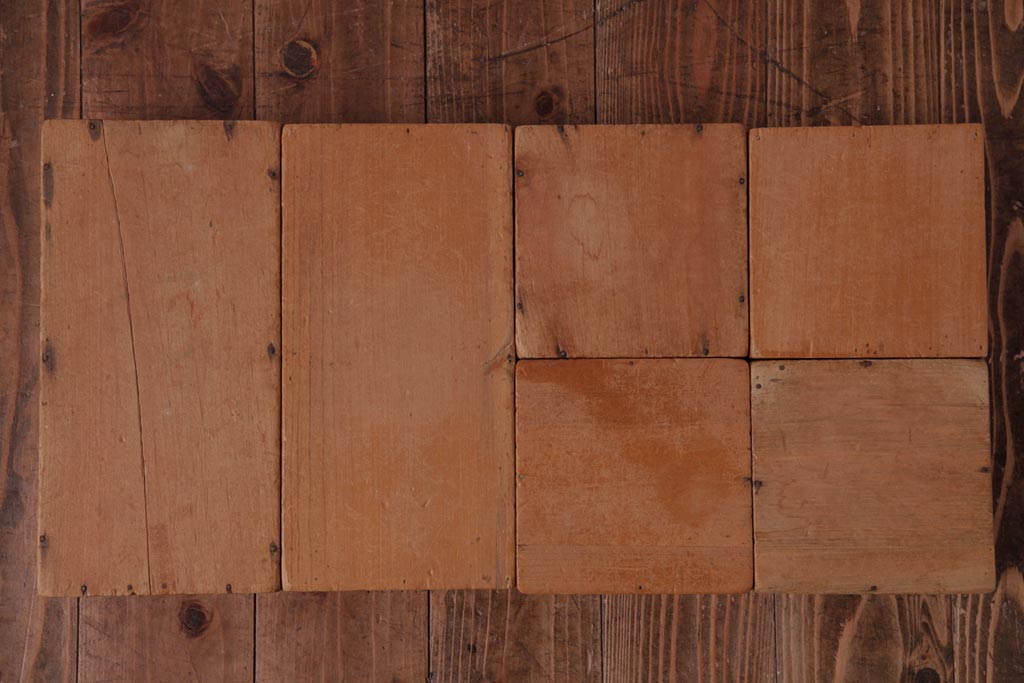 アンティーク雑貨　昭和レトロ　大きな積み木セット【マルチ/12ヶ組】(飾り台、花台、ディスプレイ雑貨)(1)