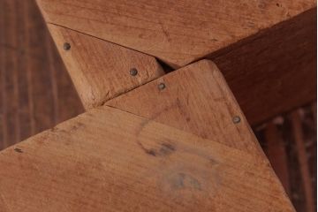 アンティーク雑貨　昭和レトロ　大きな積み木セット【マルチ/12ヶ組】(飾り台、花台、ディスプレイ雑貨)(1)