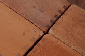 アンティーク雑貨　昭和レトロ　大きな積み木セット【マルチ/12ヶ組】(飾り台、花台、ディスプレイ雑貨)(1)