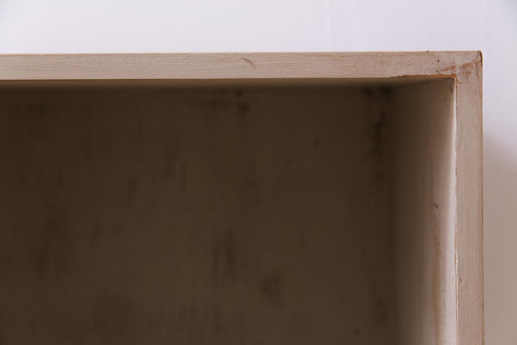 レトロ家具　昭和レトロ　パステルカラーの引き出しが愛らしい収納棚(引き出し)