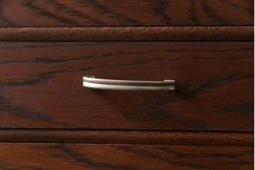 レトロ家具　昭和レトロ　素朴で温かみのあるナラ材の小引き出し(小物収納、卓上収納)