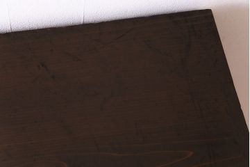 アンティーク家具　和製アンティーク　前面ケヤキ材　味わいのある趣が和の雰囲気を引き立てる帳場箪笥(収納棚、キャビネット)