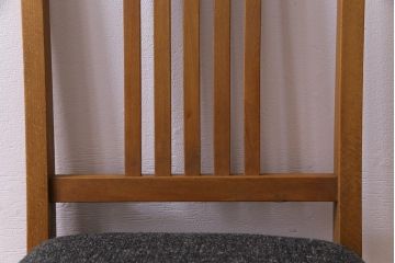 レトロ家具　昭和レトロ　懐かしさと温もり溢れるブナ材のチェア(ダイニングチェア、椅子)