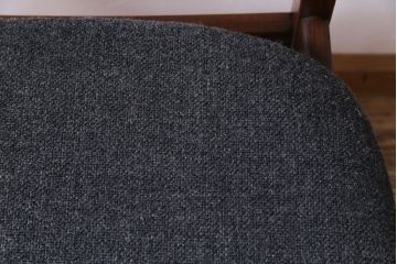 ヴィンテージ家具　北欧ビンテージ　チーク材　なめらかな形がおしゃれなダイニングチェア(ワークチェア、椅子)