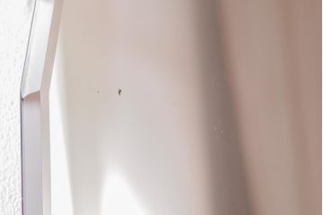 アンティーク雑貨　イギリスビンテージ　洗練されたデザインのウォールミラー(壁掛け鏡)