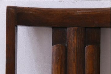 アンティーク家具　イギリスアンティーク　オーク材　品格漂うクラシカルなチェア(ダイニングチェア、椅子)