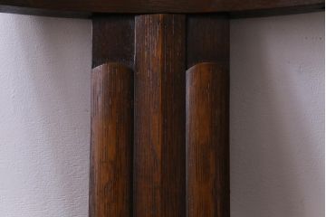 アンティーク家具　イギリスアンティーク　オーク材　品格漂うクラシカルなチェア(ダイニングチェア、椅子)