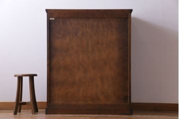 中古　北海道民芸家具　深い色味が魅力的なチェスト(整理箪笥、引き出し)(定価約24万円)