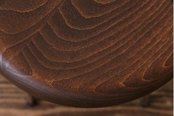 ラフジュ工房オリジナル　細身のデザインがおしゃれなアイアンスツール(椅子、チェア)2脚セット