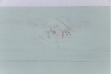 ペイント家具　爽やかさを演出する淡い色味の本棚(飾り棚)