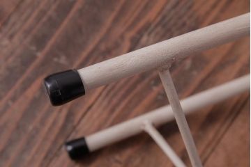 ラフジュ工房オリジナル　ペイントチェア　ナチュラルな雰囲気がお洒落な鉄脚丸スツール(チェア、椅子)