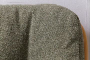 ヴィンテージ家具　イギリスビンテージ　ERCOL(アーコール)　ジュビリー(Jubilee)　グリーンのファブリックが優しげな一人掛けソファ(2)