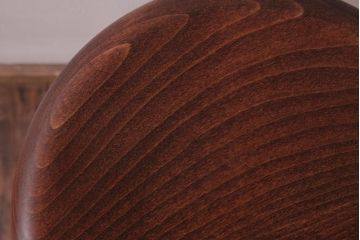 アンティーク雑貨　ラフジュ工房オリジナル　鉄脚　温かみのあるペイントカラーが魅力の丸スツール(チェア、椅子)(1)