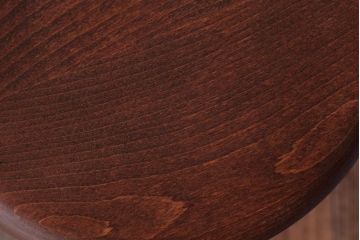 アンティーク雑貨　ラフジュ工房オリジナル　鉄脚　温かみのあるペイントカラーが魅力の丸スツール(チェア、椅子)(1)