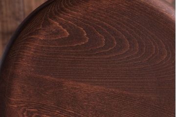 アンティーク雑貨　ラフジュ工房オリジナル　鉄脚　温かみのあるペイントカラーが魅力の丸スツール(チェア、椅子)(2)