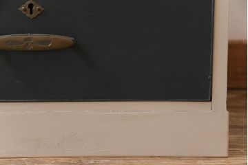 ペイント家具　グラデーションカラーがおしゃれな小引き出し(小物収納、引き出し)