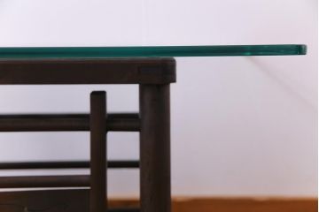 アンティーク家具　和製アンティーク　こたつやぐらを活かしたセンターテーブル(リビングテーブル、座卓)
