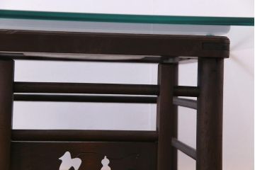 アンティーク家具　和製アンティーク　こたつやぐらを活かしたセンターテーブル(リビングテーブル、座卓)