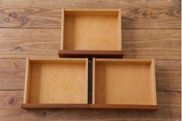ヴィンテージ家具　北欧ビンテージ　デンマーク　作業台付き　お気に入りを並べて使えるカップボード(ブックシェルフ、陳列棚、オープンラック)(2)