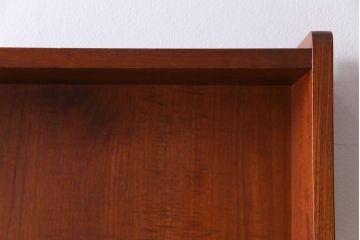 ヴィンテージ家具　北欧ビンテージ　デンマーク　作業台付き　お気に入りを並べて使えるカップボード(ブックシェルフ、陳列棚、オープンラック)(2)