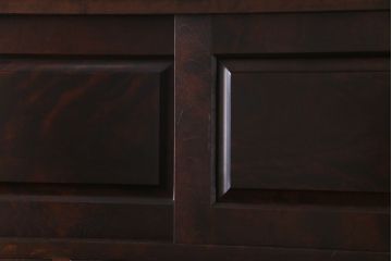 中古　北海道民芸家具　衣装盆付き3段重ねチェスト(衣装箪笥・整理タンス・着物箪笥)(定価約90万円)(1)