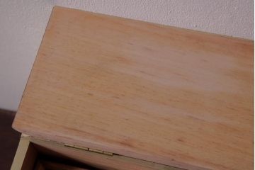 アンティーク雑貨　ペイント家具　アクセサリー収納にもおすすめのソーイングボックス(裁縫箱、小物収納、小引き出し)