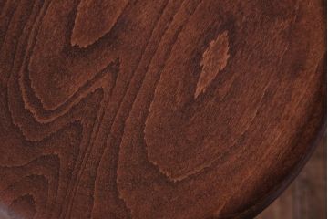 アンティーク雑貨　ラフジュ工房オリジナル　鉄脚　落ち着いた色味がおしゃれな丸スツール(チェア、椅子)(1)