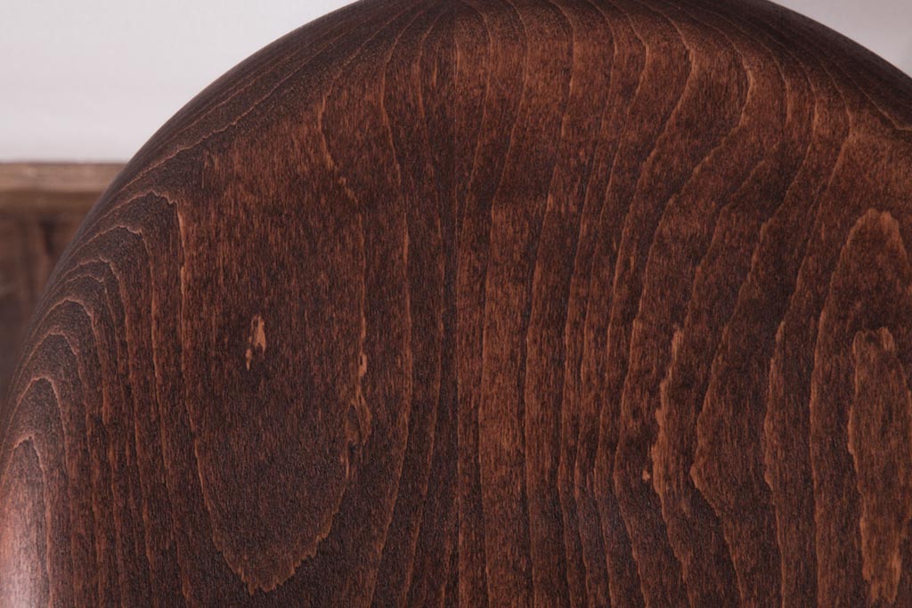 ラフジュ工房オリジナル　鉄脚　爽やかなペイントカラーが魅力の丸スツール(チェア、椅子)(2)