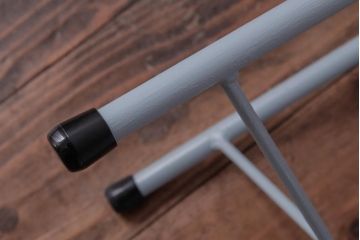 ラフジュ工房オリジナル　鉄脚　爽やかなペイントカラーが魅力の丸スツール(チェア、椅子)(2)