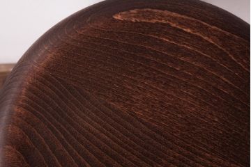 ラフジュ工房オリジナル　鉄脚　清涼感溢れるフレンチシックな丸スツール(チェア、椅子)(1)