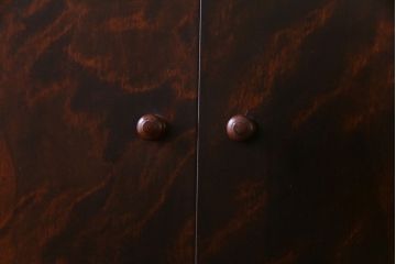 中古美品　松本民芸家具　506型　朝鮮棚(飾り棚、ディスプレイラック)(定価約18万円)