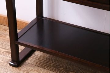 中古美品　松本民芸家具　506型　朝鮮棚(飾り棚、ディスプレイラック)(定価約18万円)