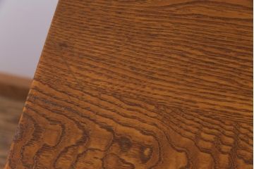 アンティーク家具　昭和初期　栓材　シンプルで素朴な雰囲気が魅力の平机(デスク、在宅ワーク、在宅用作業台)