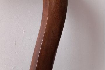 【K様ご成約品】フランスアンティーク　マホガニー材　優美なデザインの上品なチェア(ダイニングチェア、椅子)