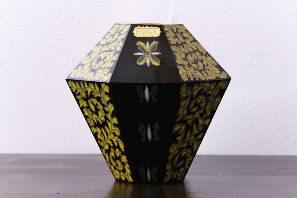 雨宮喜能登　ガラス花瓶 ｶﾞﾗｽ花瓶/雨宮喜能登作 - 生活骨董の店 やまいく