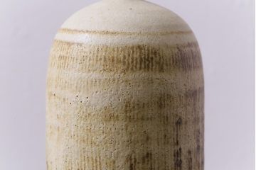 アンティーク雑貨　昭和期　笠間焼　記念品　荒田耕治作　一輪挿(花瓶、花器)(1)