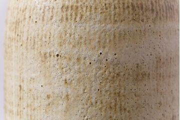 アンティーク雑貨　昭和期　笠間焼　記念品　荒田耕治作　一輪挿(花瓶、花器)(1)
