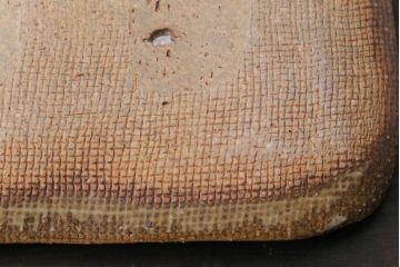 美品　昭和期　笠間焼　中野晃嗣　共箱付き梅文銘々皿(小皿、豆皿、和食器)5枚セット