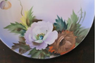 オールドノリタケ(Noritake、則武)　上品な雰囲気漂う飾皿(絵皿、平皿、洋食器)