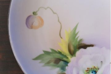 オールドノリタケ(Noritake、則武)　上品な雰囲気漂う飾皿(絵皿、平皿、洋食器)