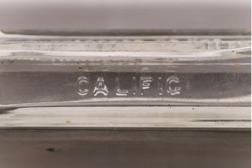 アンティーク雑貨　ビンテージ　CALIFORNIA FIG SYRUP　ディスプレイに活躍するガラスビン(瓶、ボトル)2本セット