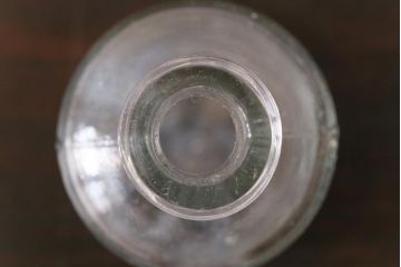 アンティーク雑貨　イギリスビンテージ　ジャンクな雰囲気がおしゃれな小瓶(ガラスビン、薬瓶、ボトル)2個セット