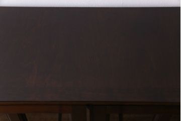 中古　松本民芸家具　洋の雰囲気を感じるA型面取書棚(ブックケース、本箱、キャビネット)(定価約44万7000円)