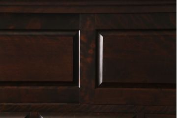 中古　北海道民芸家具　衣装盆付き3段重ねチェスト(衣装箪笥・整理タンス・着物箪笥)(定価約90万円)(2)