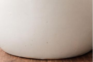 アンティーク雑貨　昭和初期　雷文模様　エキゾチックな雰囲気の瀬戸火鉢(鉢カバー)
