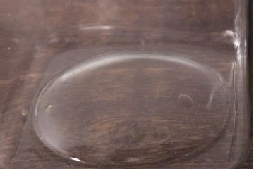 アンティーク雑貨　昭和　レトロな雰囲気を放つガラスビン(角瓶、キャニスター)(2)