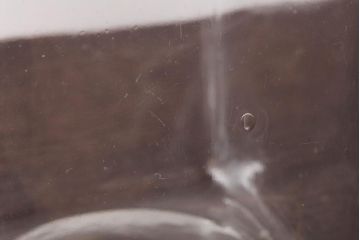 アンティーク雑貨　昭和　レトロな雰囲気を放つガラスビン(角瓶、キャニスター)(2)